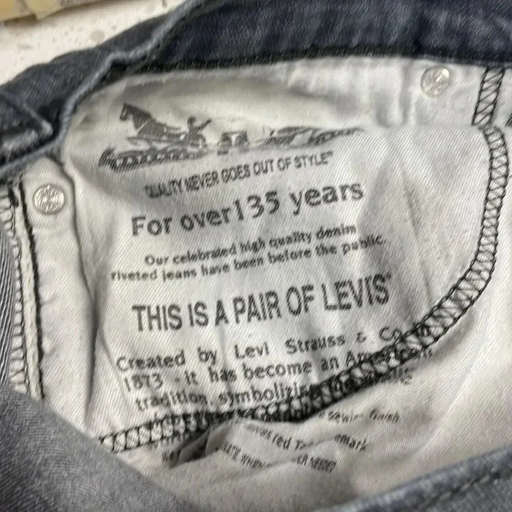 Levi’s Mens grey 514 jeans